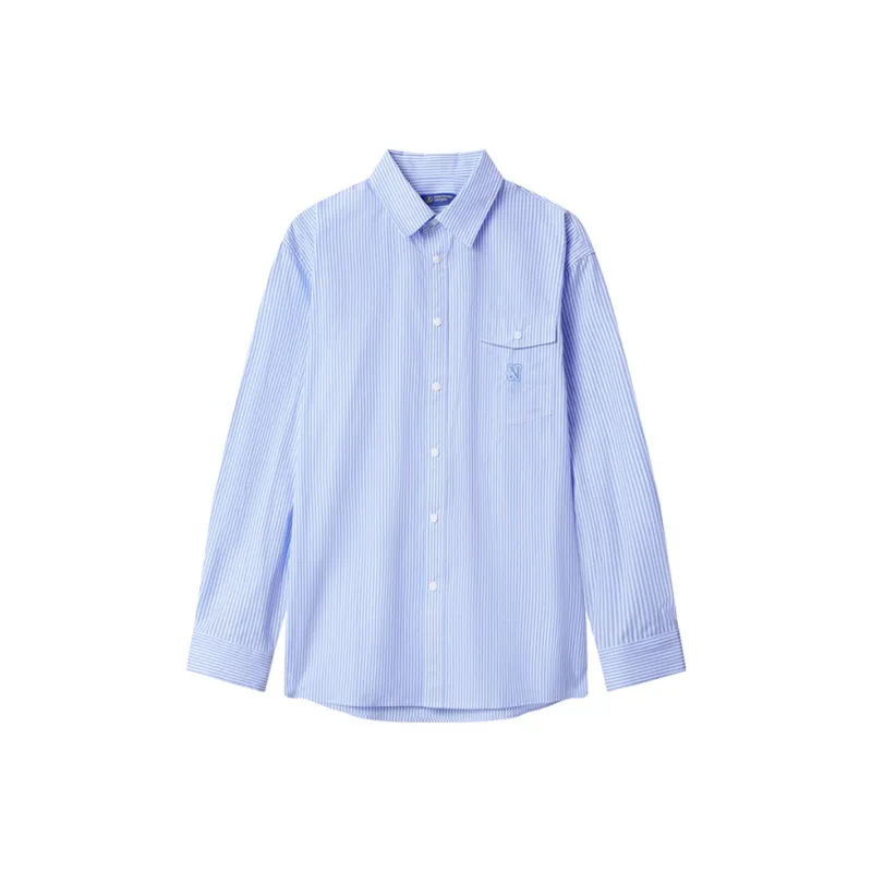 NAVIGARE Shirt Men's Denim Blue/White-0