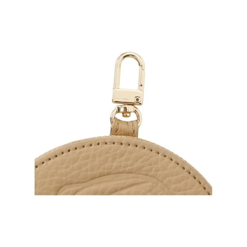 Disney Cow Leather Coin Purse Regular Women's Brown-5