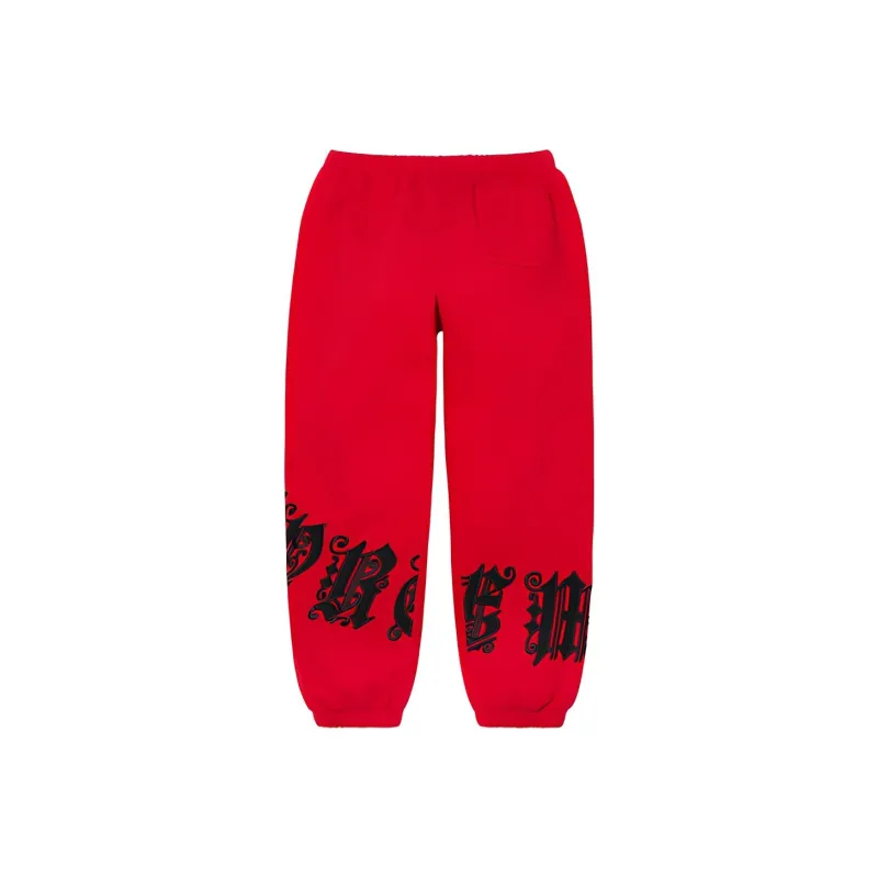 Supreme Old English Wrap Sweatpant-7