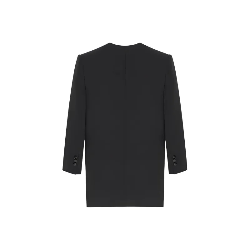 SAINT LAURENT SS22 Business Suits Coats Women's Black-1