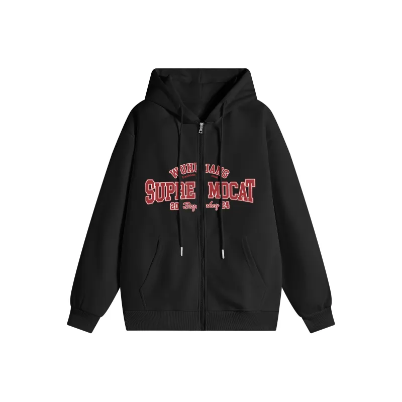 Supremo Cat Sweatshirts Unisex-0