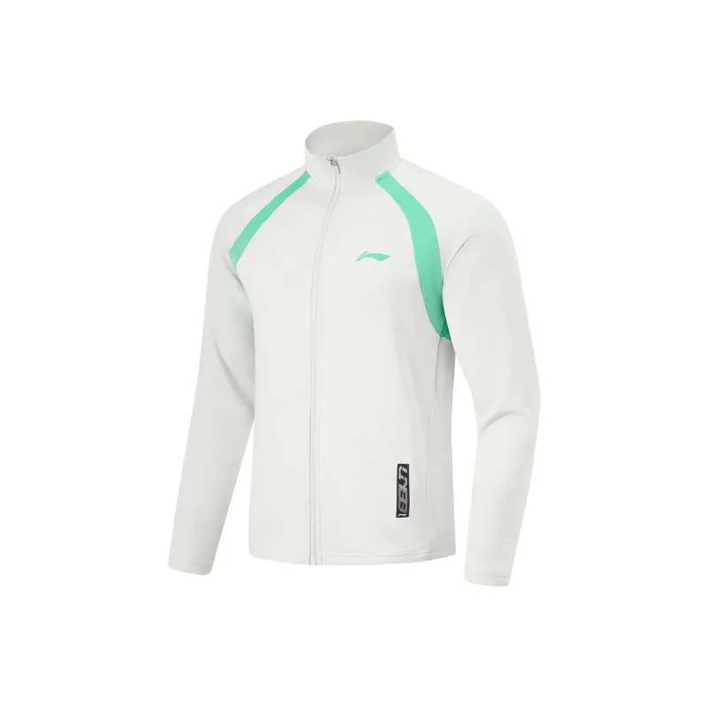 LiNing CBA Collection Professional Basketball Collection Sweatshirt Men's Light Lime-0