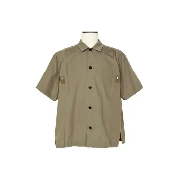 Sacai Short Sleeved Panelled Shirt