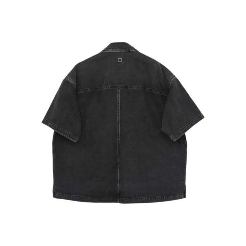 WOOYOUNGMI Shirts Men Black-1