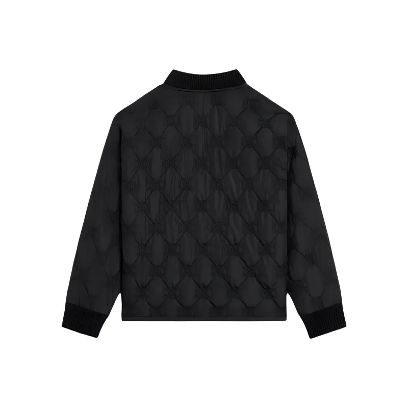CELINE Triomphe Teddy Jacket In Lightweight Nylon-1