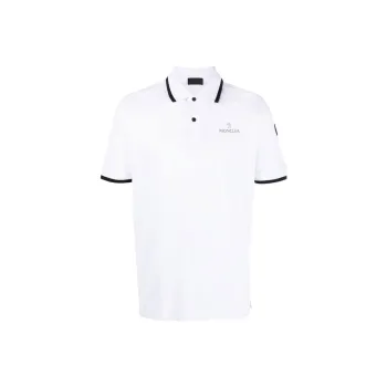 Moncler Polo Shirts Men White
