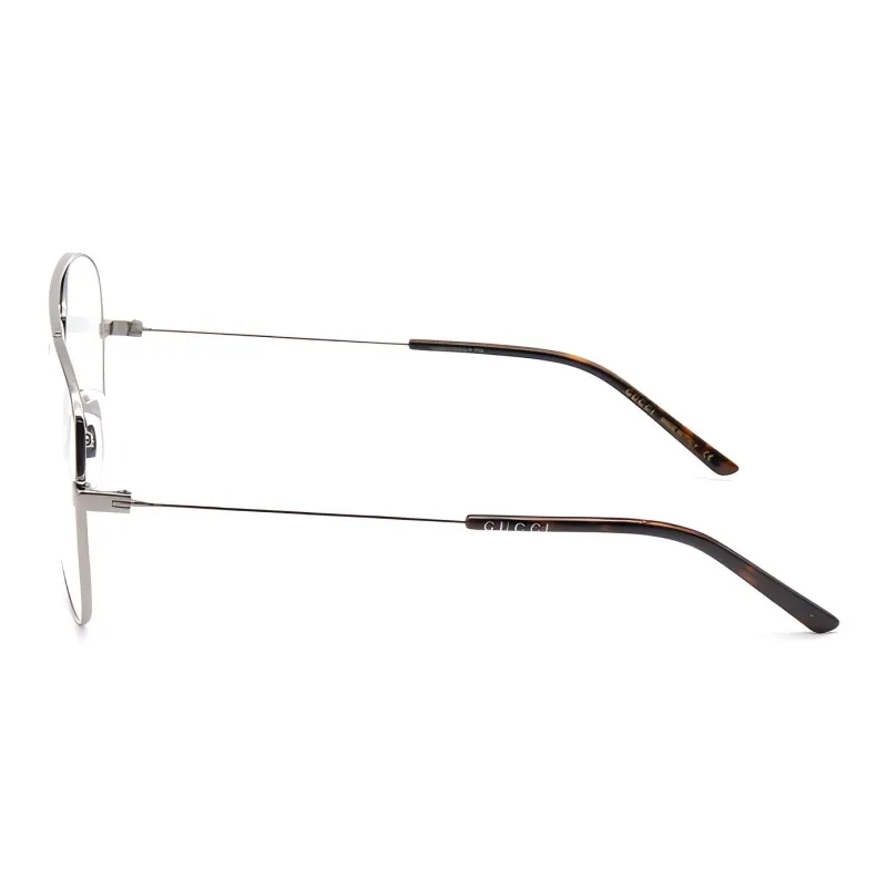 GUCCI Aviator Frame Metal Optical Frames-6