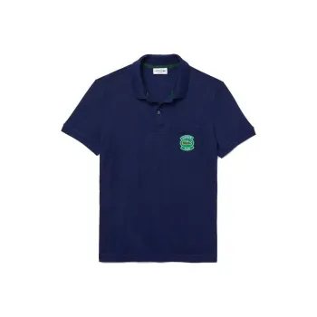 LACOSTE Polo Shirt Men's Dark Blue