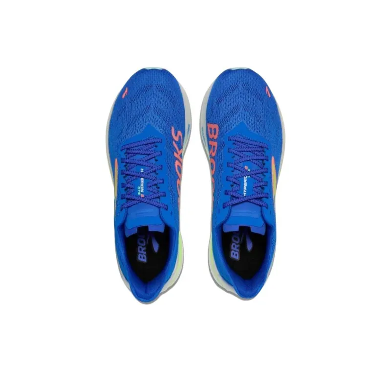 Brooks Hyperion GTS Anti Slip Wear Resistant Low Top Running Shoes Men's Blue-4
