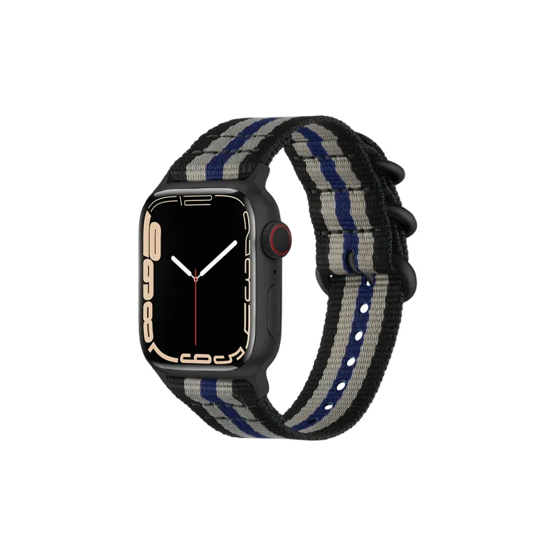 DUALMM Apple Compatibility Watch Band 225mm 38/40/41/42/44/45/49MM Nylon Material-39