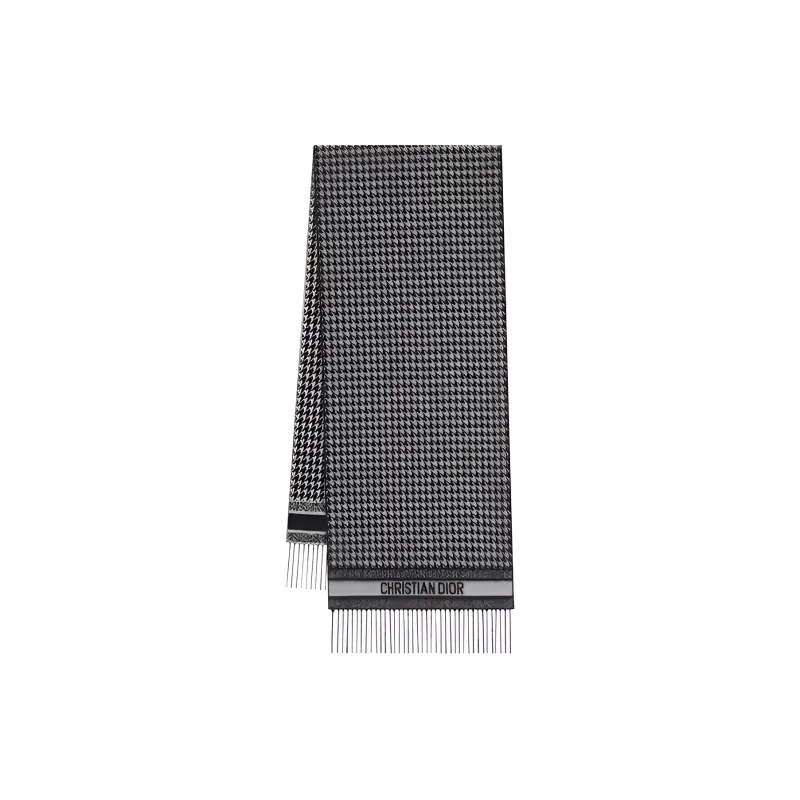 DIOR Knit Scarves Women's Black-1