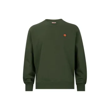 KENZO Boke Flower Embroidered Crewneck Sweatshirt