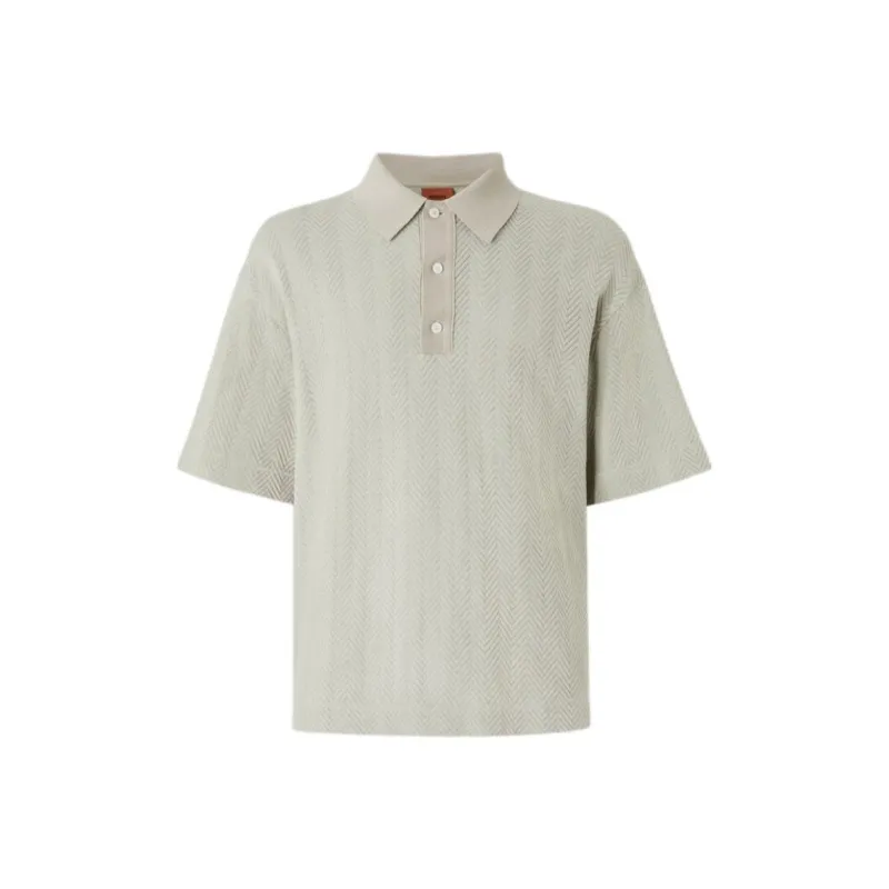 MISSONI Zigzag woven Polo Shirt-0