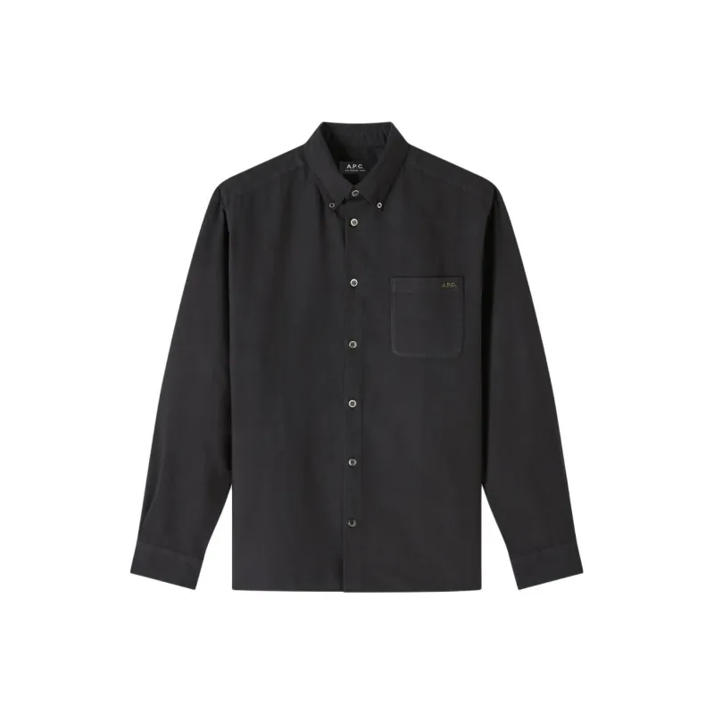 A.P.C Shirts Men Black-0