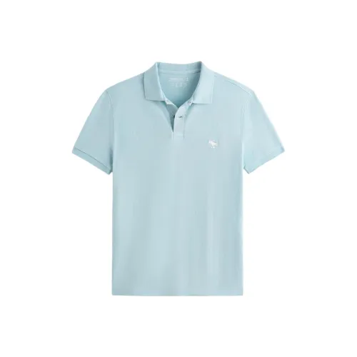 Abercrombie＆Fitch Polo Shirt Men's Sky Blue