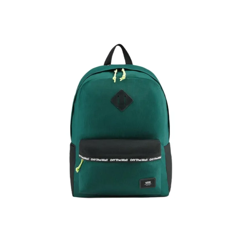 Vans Old Skool Nylon Fabric Backpack Regular Unisex Green-0