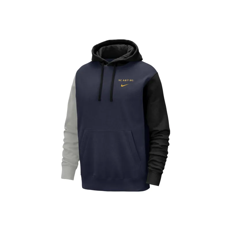 Nike North Carolina A&T Club Fleece Men's Nike College Hoodie-0