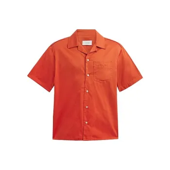 COACH Shirts Men Orange