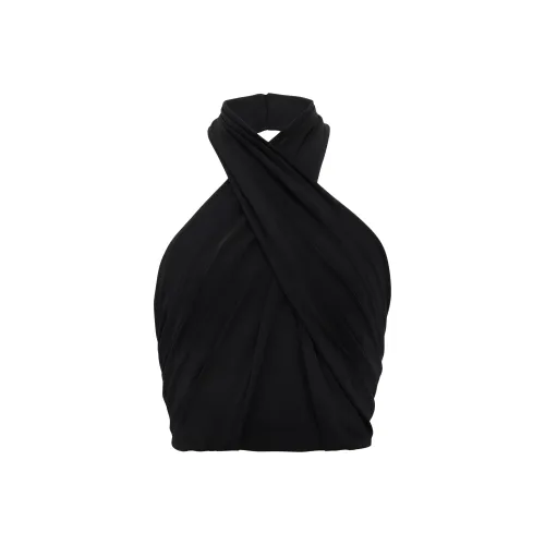 SAINT LAURENT Crop Tops Women's Black