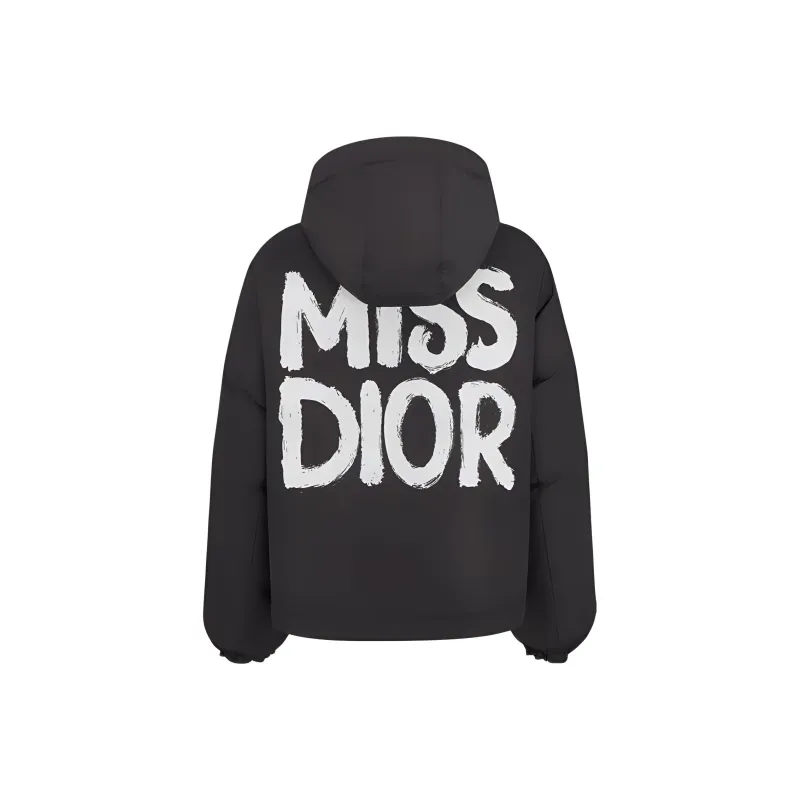 DIOR Hooded Short Down Jacket-1