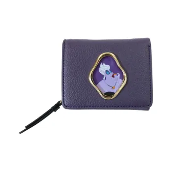 Disney Synthetic Leather Wallet Mini Women's Purple