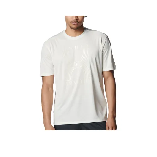 Under Armour Run 96 Stride T Shirt Men's White Quartz