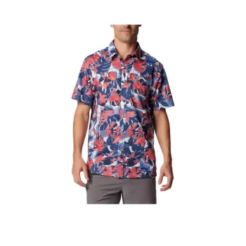 Columbia PFG Super Slack Tide Shirt Men's Marine Blue