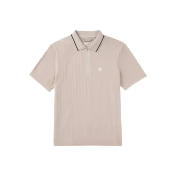 FILA Challenger Cable Zip Polo Shirt Men's Capricorn 921