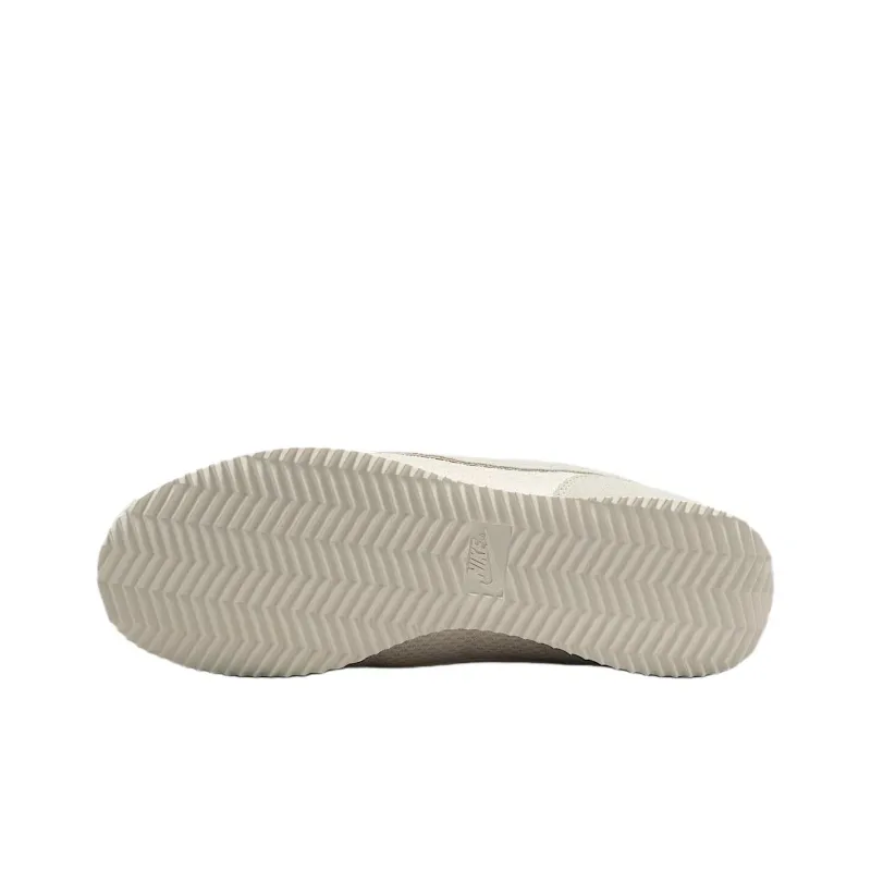 Nike Cortez Anti Slip Wear Resistant Low Top Casual Running Shoes Women's White-5