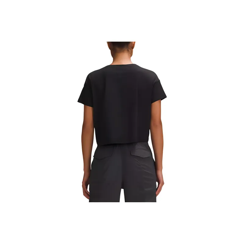 Lululemon Cates Cropped T Shirt T Shirt Women's-4