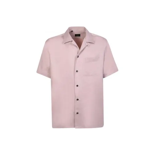 Brioni Short sleeved Button up Shirt