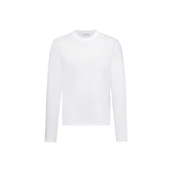 PRADA Logo Plaque Long-sleeved T-shirt