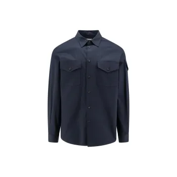 Alexander McQueen Logo Detailed Long Sleeved Shirt