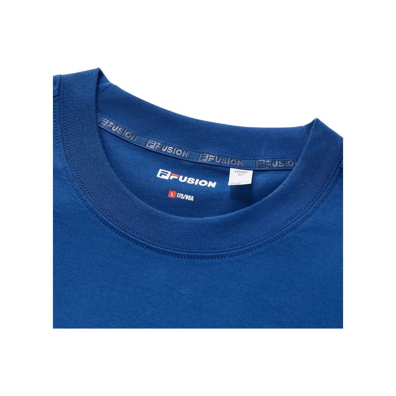 FILA FUSION T Shirt Unisex Anaya Blue-2
