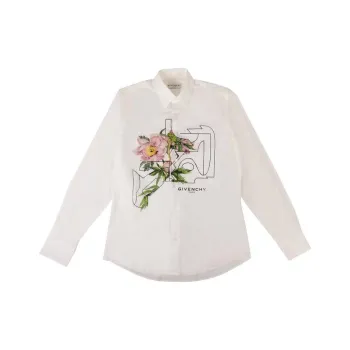 Givenchy Peony Button Down Shirt