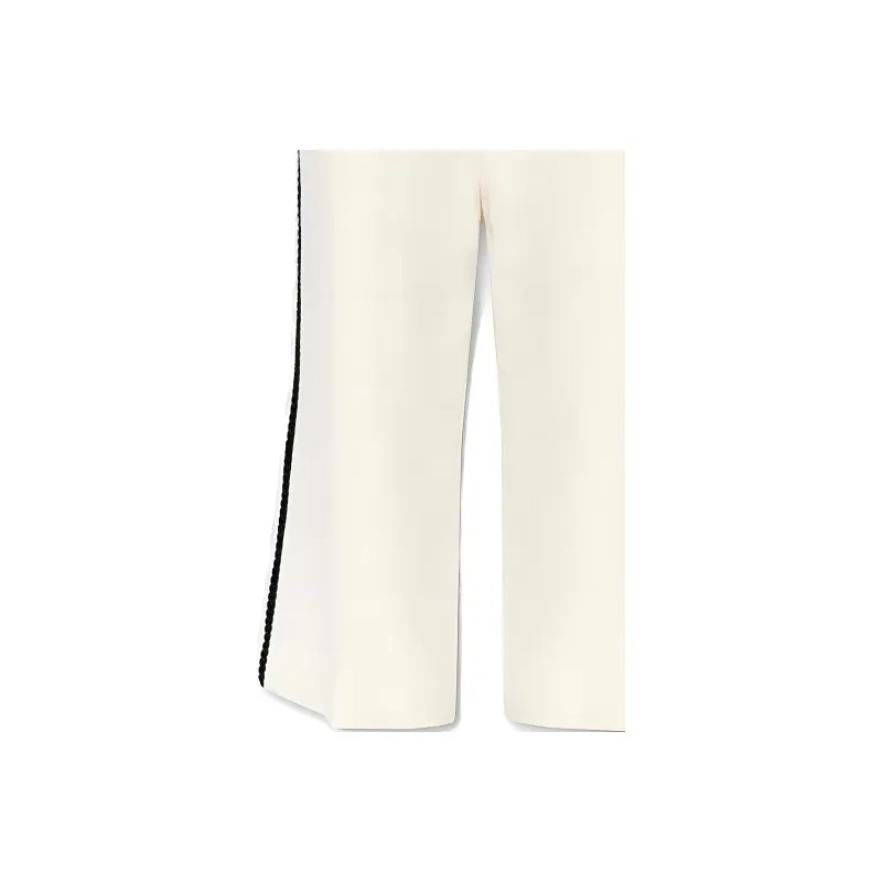 GUCCI Wide Leg Tweed Trousers-1