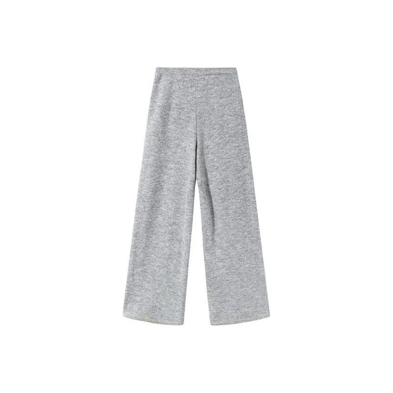 Ouyang Casual Pants Women's Mist Gray-1