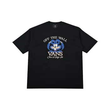 Vans OFF WHE WALL T Shirt Men's Black