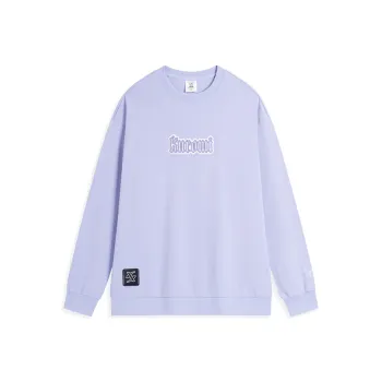 XTEP Sweatshirt Unisex Light Cloud Purple
