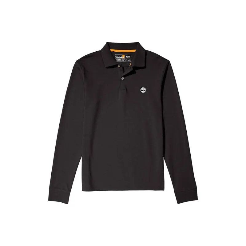 Timberland MILLERS RIVER Polo Shirt Men's Black-0