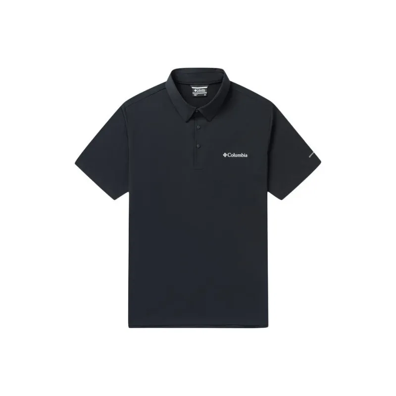 Columbia Transit Polo Shirt Men's Black-0