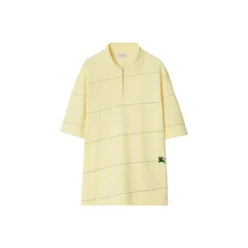 Burberry Ekd Embroidered Polo Shirt