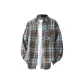 Blue Brown Plaid