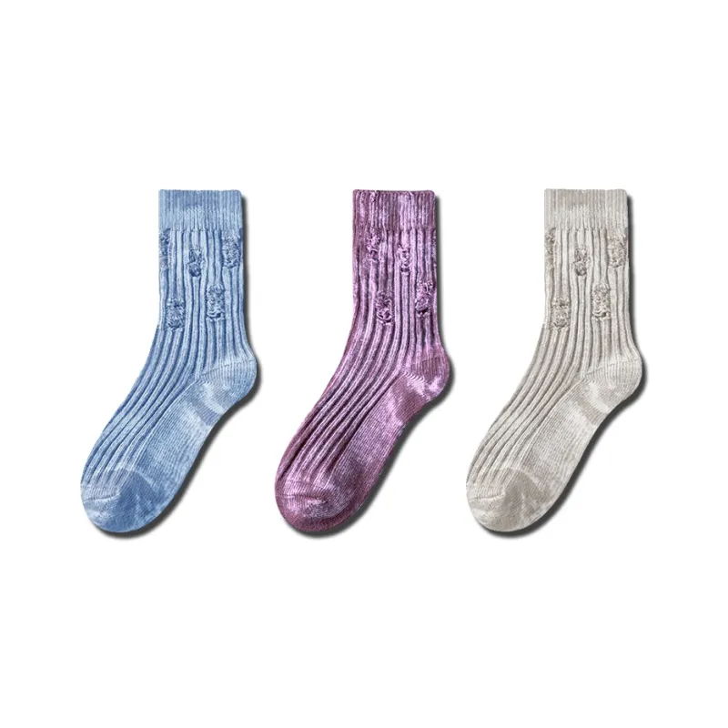 YOOKA Mid Calf Socks Unisex Combo Set-22