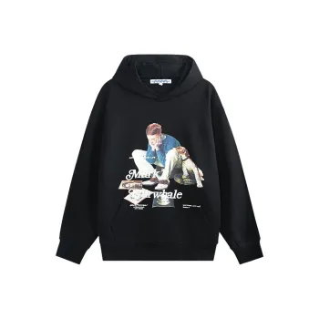 FAIRWHALE Sweatshirt Unisex Pure Black