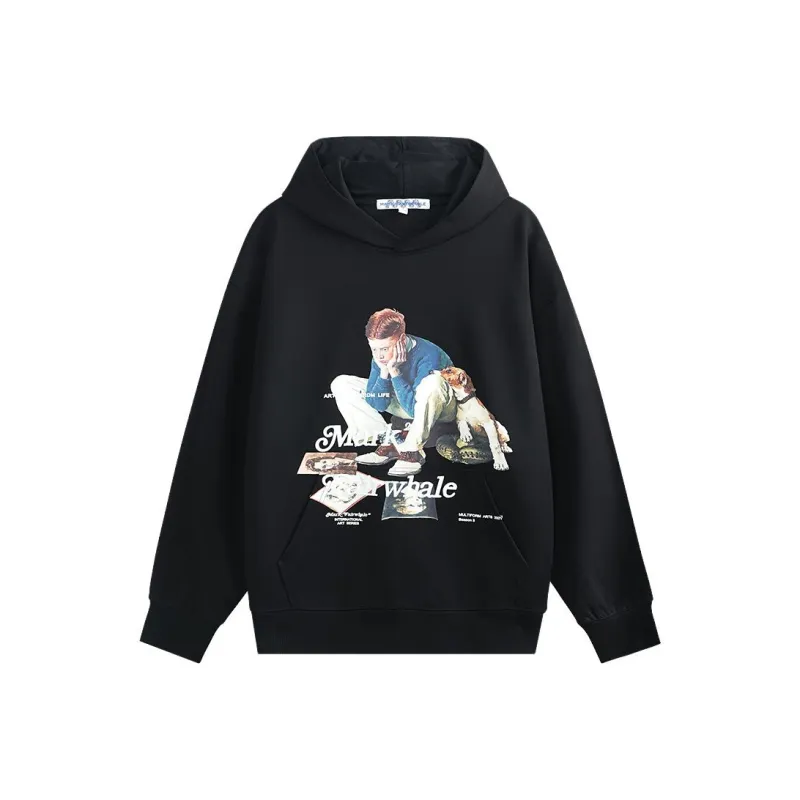 FAIRWHALE Sweatshirt Unisex Pure Black-0