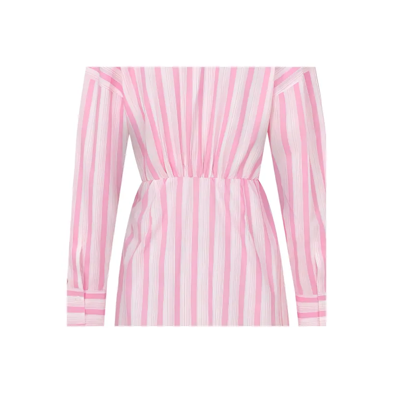 PINKO Long-Sleeved Dresses Women's Pink-2
