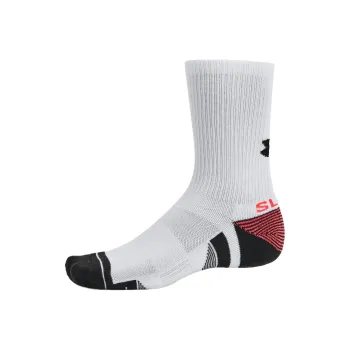 Under Armour PerformanceTech Mid Calf Socks Unisex 2 Pack White