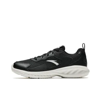 Anta Slip Resistant And Abrasion Resistant Coverage Low Top Casual Sprint Running Shoes Women's Black