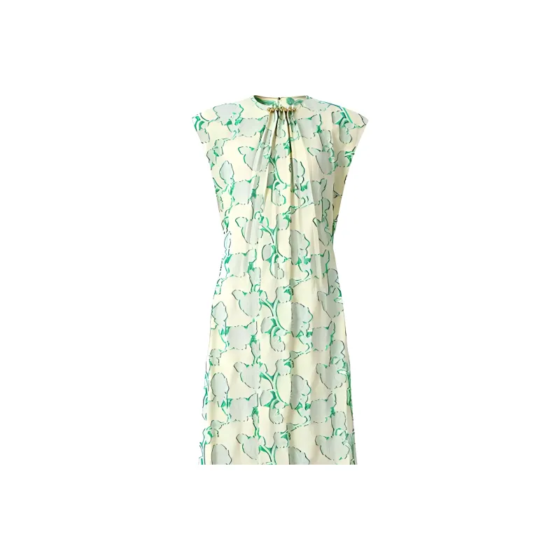 GABRIELE COLANGELO Sleeveless Dress Women's Green-2